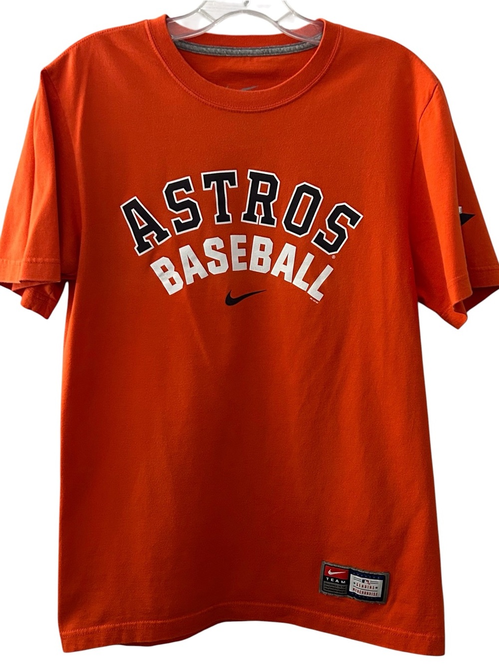 Nike HOUSTON ASTROS Graphic T-Shirt Orange Men’s Size Small